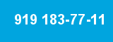 919 183-77-11 919 183-77-11